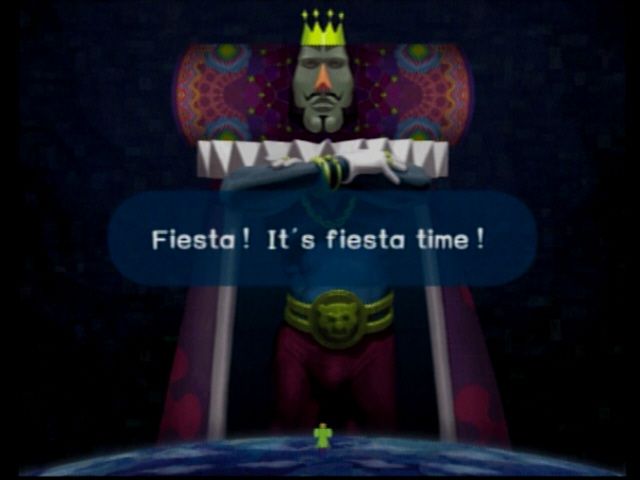 Katamari Damacy (PlayStation 2) screenshot: The King Speaks