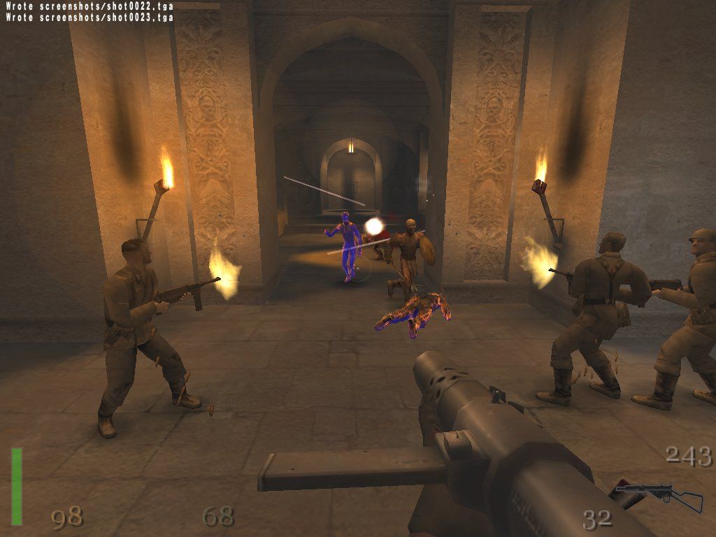 Screenshot of Return to Castle Wolfenstein: Game of the Year (Windows,  2002) - MobyGames