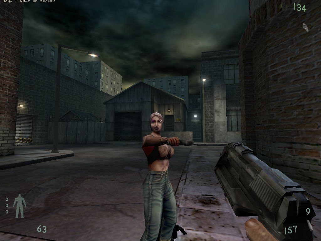 Kingpin: Life of Crime (Windows) screenshot: Why is everybody so gun happy?!