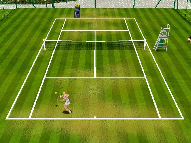 Game, Net & Match! (Windows) screenshot: Training mode