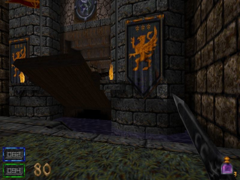 Hexen II (Windows) screenshot: Castle