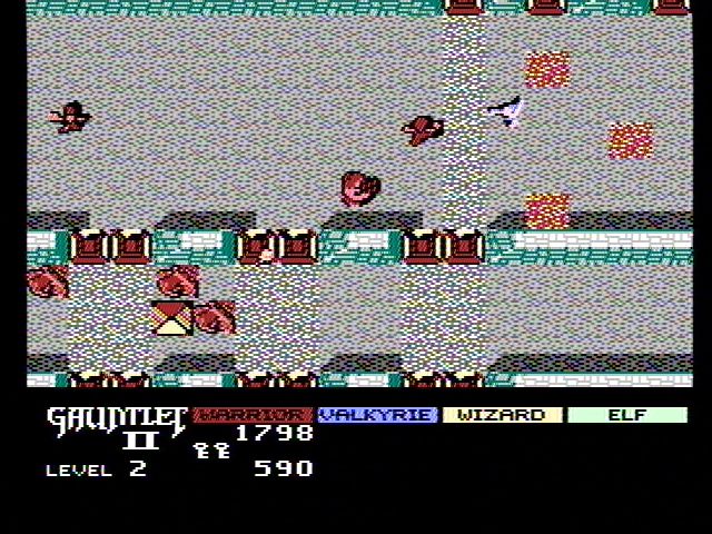 Screenshot of Gauntlet II (NES, 1986) - MobyGames