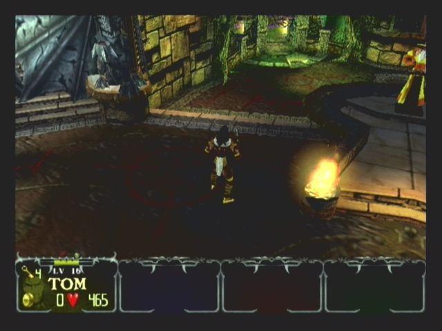 Gauntlet: Dark Legacy (GameCube) screenshot: in the tower, where you can choose a level to conquer