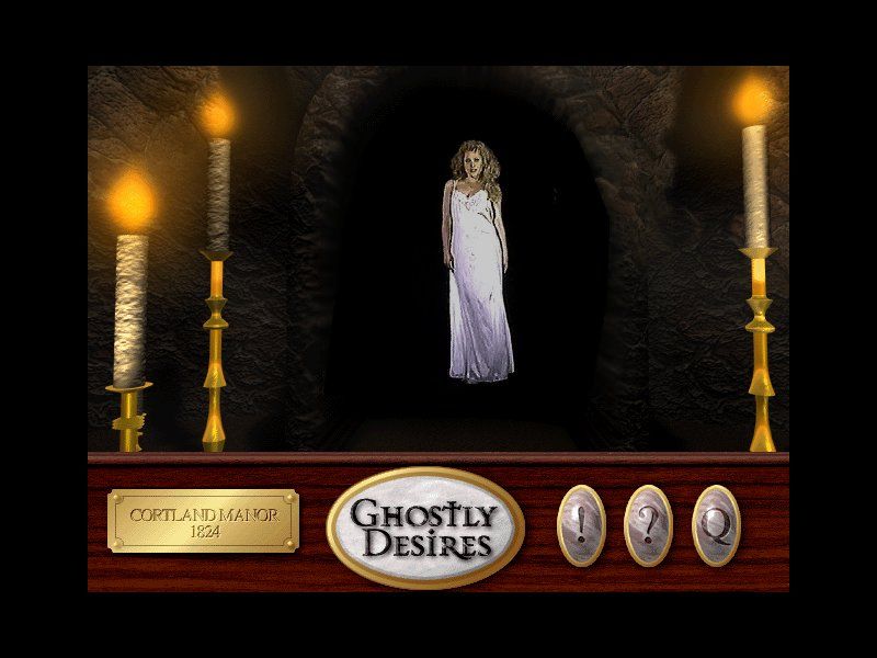 Ghostly Desires (Windows) screenshot: Madam showing off.