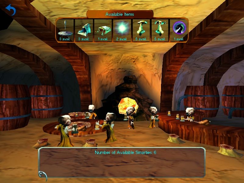 Giants: Citizen Kabuto (Windows) screenshot: If there's nothing a Smartie loves more than a good pint at the local pub...well, that's too bad.