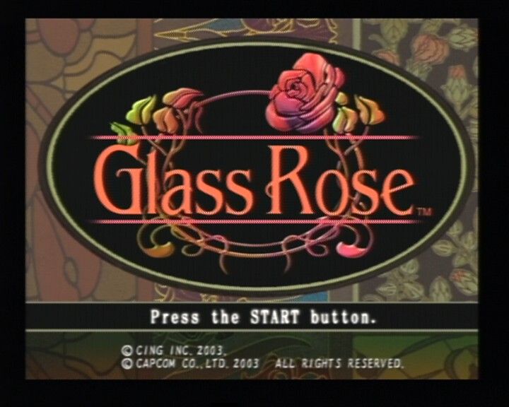Glass Rose (PlayStation 2) screenshot: Main Title