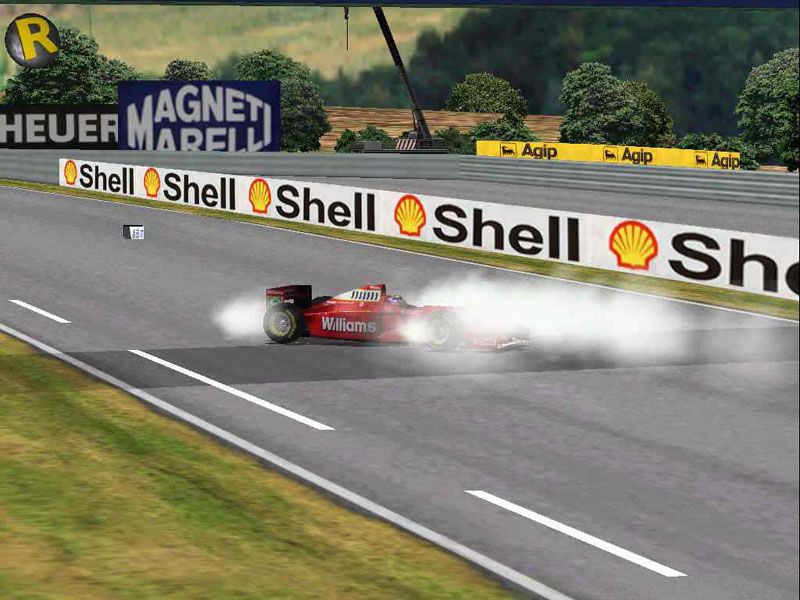Grand Prix 3 (Windows) screenshot: Watch the action-replays to see your more impressive moments