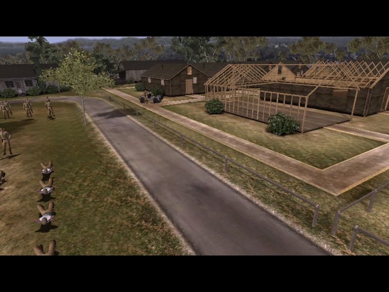 Medal of Honor: Pacific Assault (Windows) screenshot: A "flashback" to the days of your training.