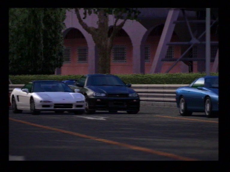 Gran Turismo 3: A-spec (PlayStation 2) screenshot: Tokyo 3