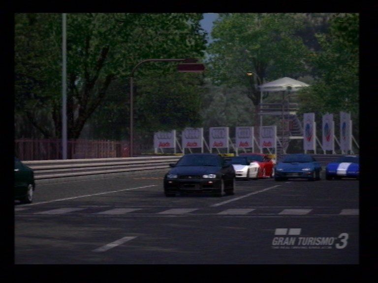Gran Turismo 3: A-spec (PlayStation 2) screenshot: Tokyo 4