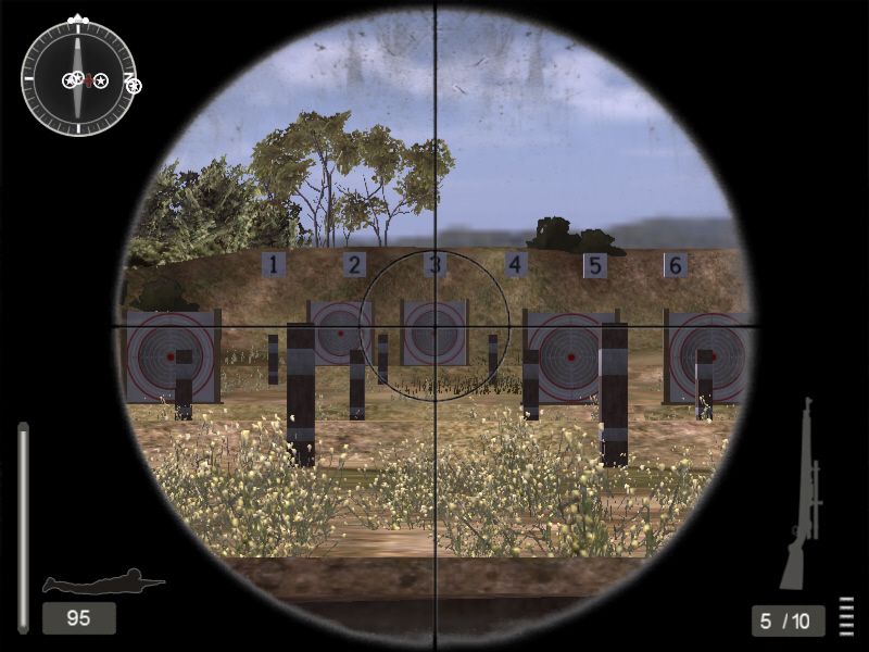Medal of Honor: Pacific Assault (Windows) screenshot: "Well, the maggot can actually shoot!!"