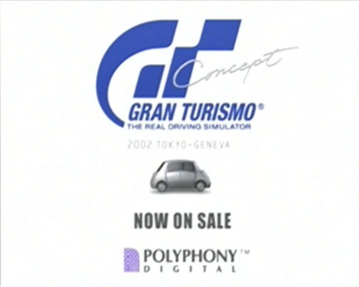 Gran Turismo Concept: 2002 Tokyo-Geneva (PlayStation 2) screenshot: Demo Movie 1