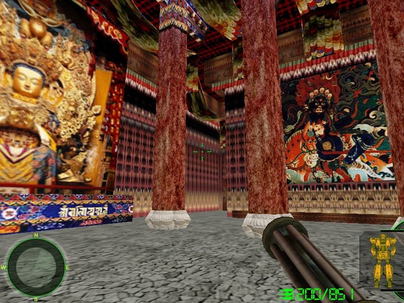 Great Qin Warriors (Windows) screenshot: Many coffee table books were scanned to provide the textures for Great Qin Warriors.