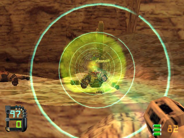 Gunman Chronicles (Windows) screenshot: Using the sniper rifle.