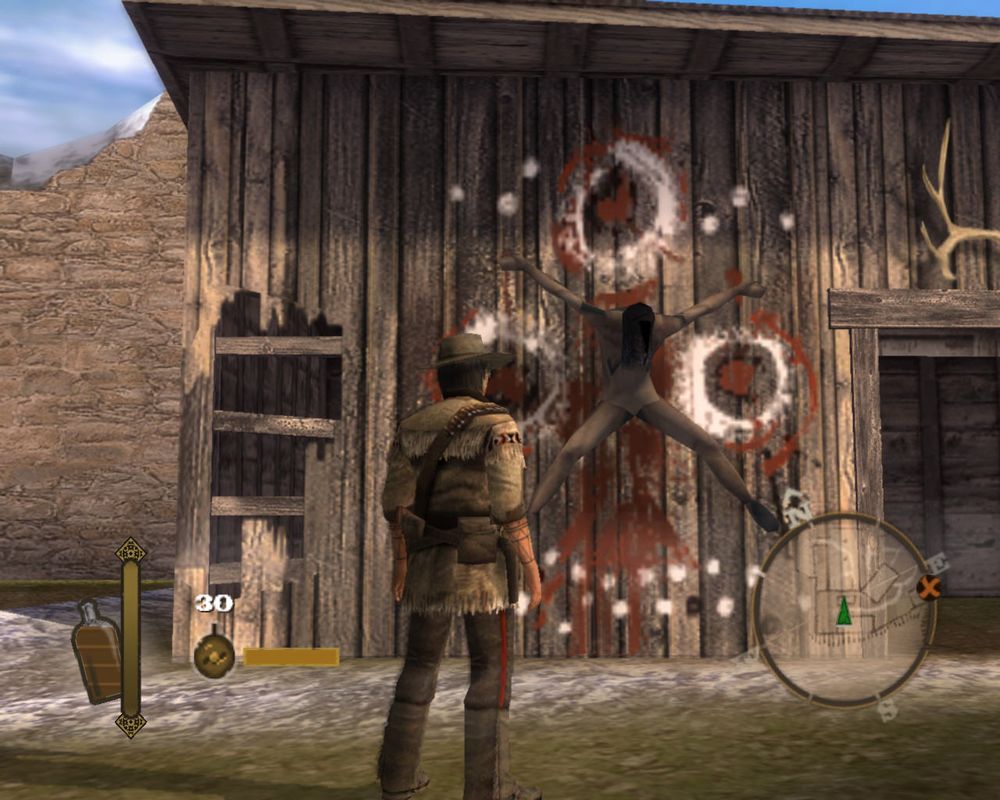 Gun (Windows) screenshot: The game is very brutal.