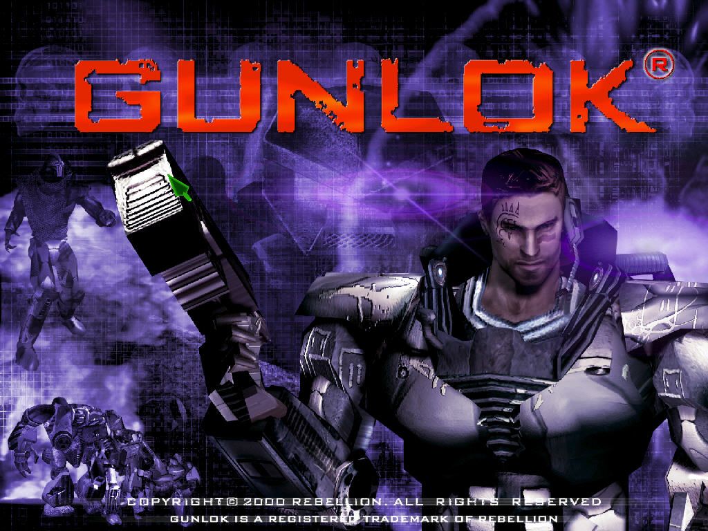 Gunlok (Windows) screenshot: Main Title