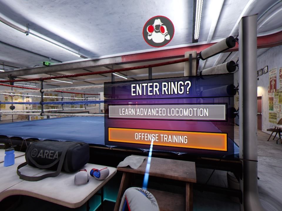 Creed: Rise to Glory (PlayStation 4) screenshot: Selecting the training style