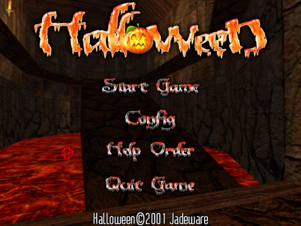 Halloween (Windows) screenshot: Title screen