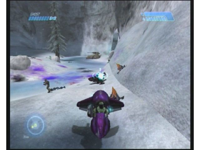 Halo: Combat Evolved (Xbox) screenshot: Icy world