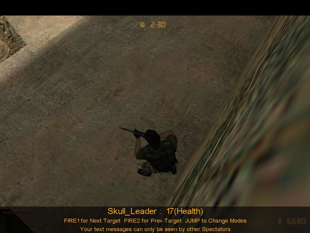 Half-Life: Counter-Strike (Windows) screenshot: Top View
