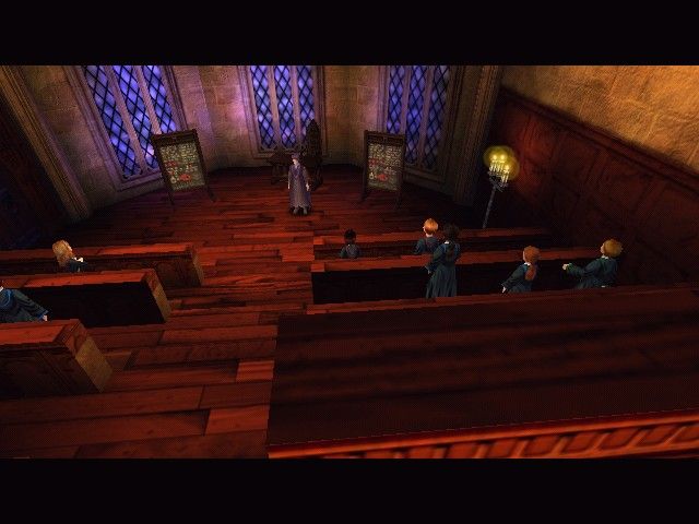 Harry Potter and the Sorcerer's Stone (Windows) screenshot: In spellcasting class