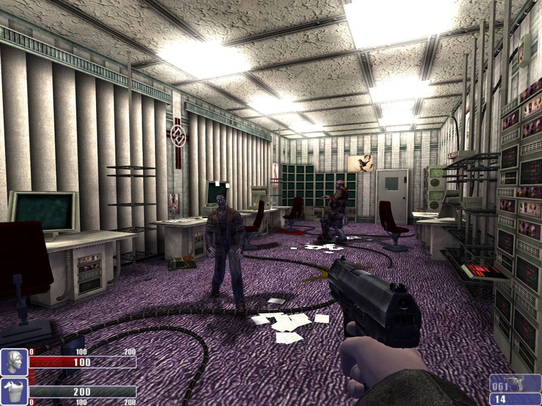 Hellforces (Windows) screenshot: The security room