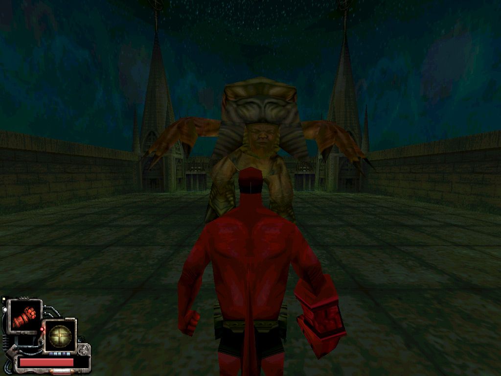 Hellboy: Dogs of the Night (Windows) screenshot: Things that make you go mmmm...