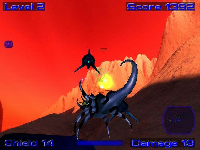 Hellhog XP (Windows) screenshot: Beta Enemy