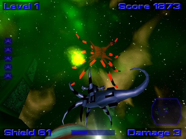Hellhog XP (Windows) screenshot: Gamma Enemy