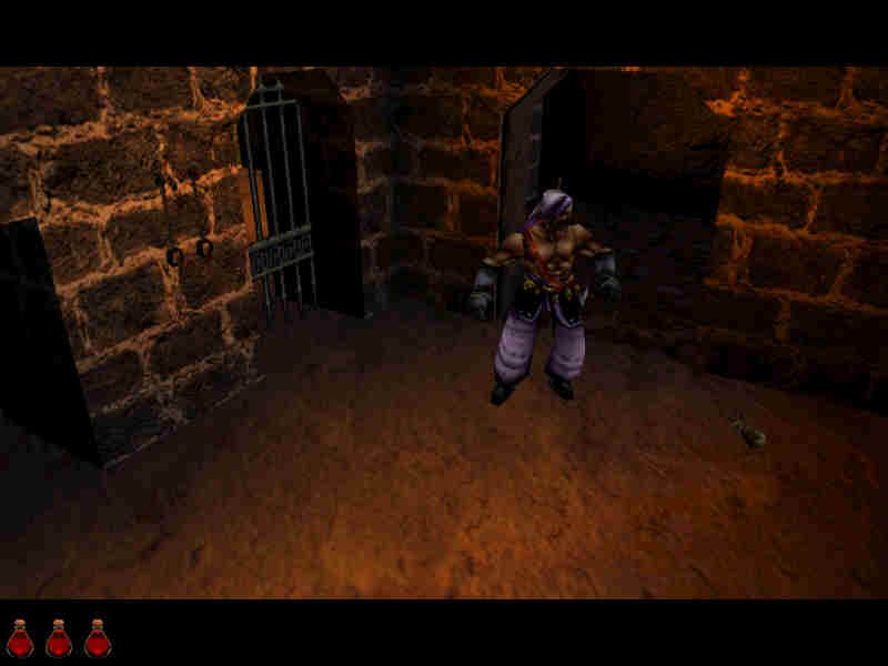 Prince of Persia 3D (Windows) screenshot: A prison guard