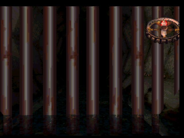 Hellnight (PlayStation) screenshot: Those bars block the way