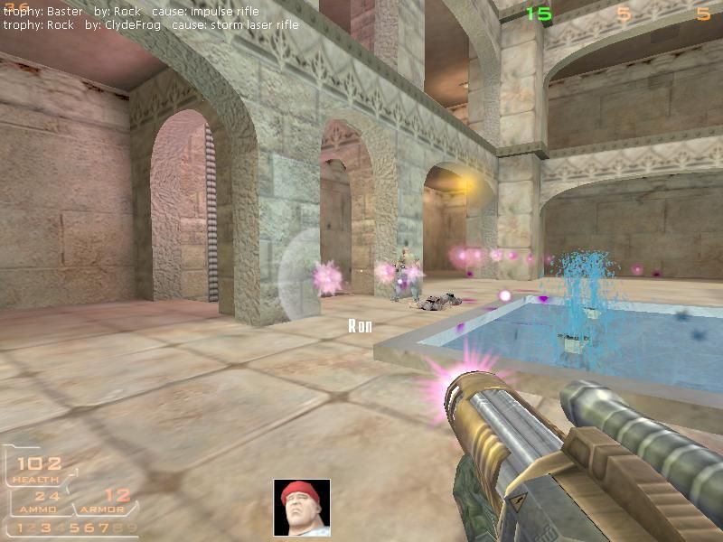 Hired Team: Trial Gold (Windows) screenshot: The usual variety of weapons make an appearance.