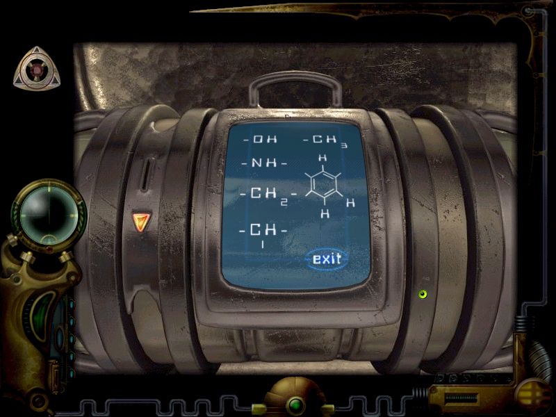 Chemicus: Journey to the Other Side (Windows) screenshot: Remembering this formula is crucial for finishing the game.