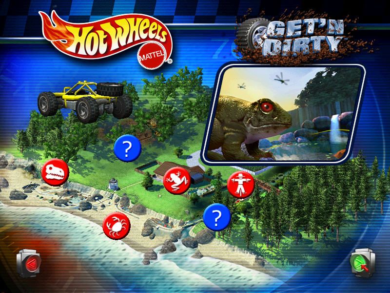 Hot Wheels: Stunt Track Driver 2: GET 'N DIRTY (Windows) screenshot: Free Race