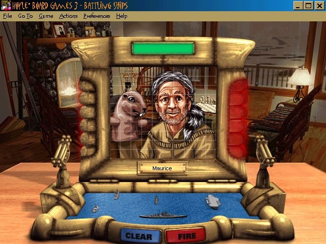 Hoyle Board Games (Windows) screenshot: Battleship