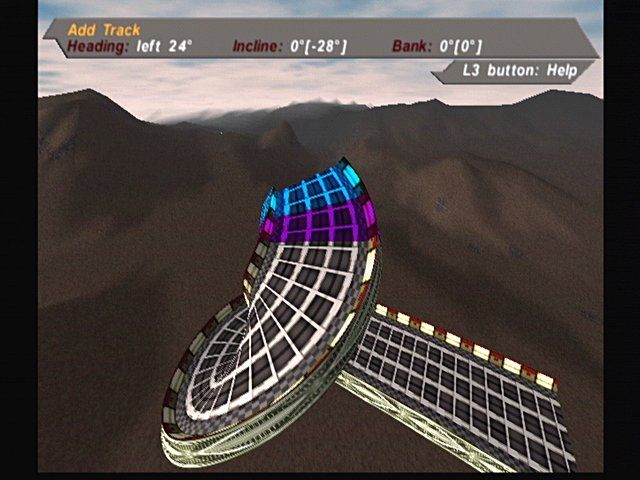 HSX: HyperSonic.Xtreme (PlayStation 2) screenshot: The Xclusive TrakEditor!!!