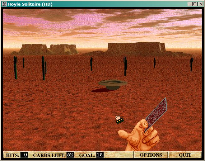Screenshot of Hoyle Solitaire (Windows, 1996) MobyGames