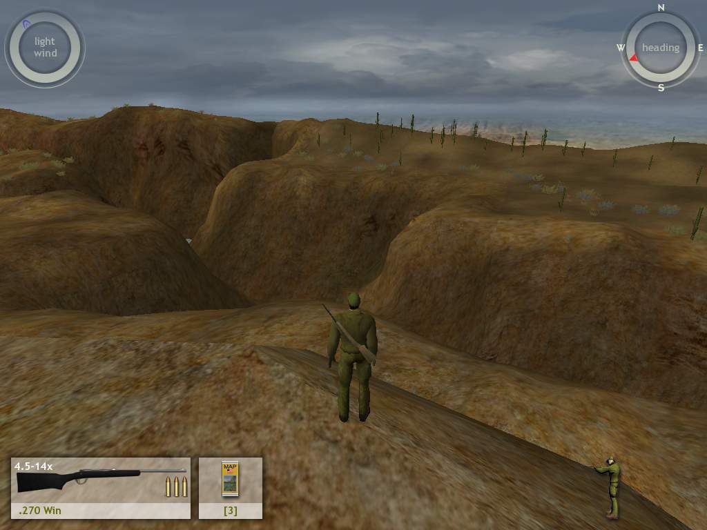 Hunting Unlimited 2 (Windows) screenshot: Don't fall... You won't live through it.