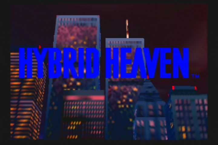 Hybrid Heaven (Nintendo 64) screenshot: Title Screen