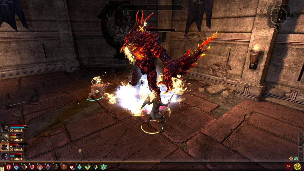 Dragon Age II: Legacy (Windows) screenshot: One of the mid-bosses
