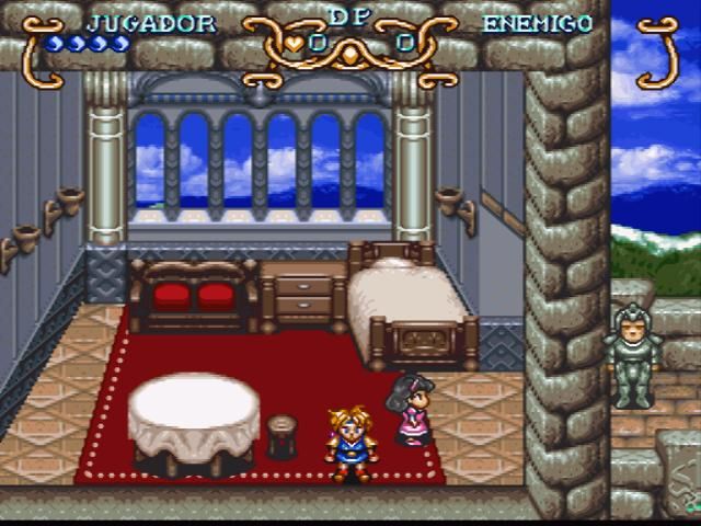 Illusion of Gaia (SNES) screenshot: Kara's room