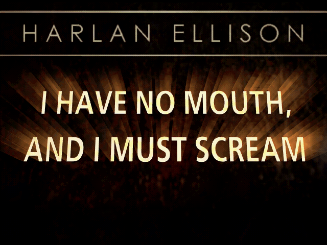 Harlan Ellison: I Have No Mouth, and I Must Scream (DOS) screenshot: Title screen