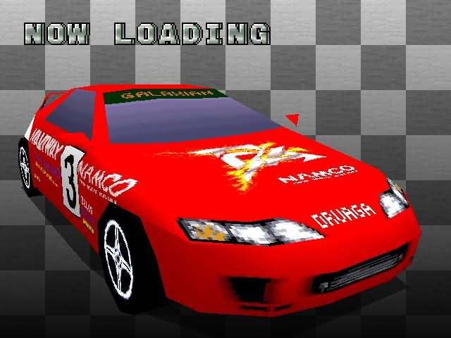 Ridge Racer Revolution (PlayStation) screenshot: Now loading