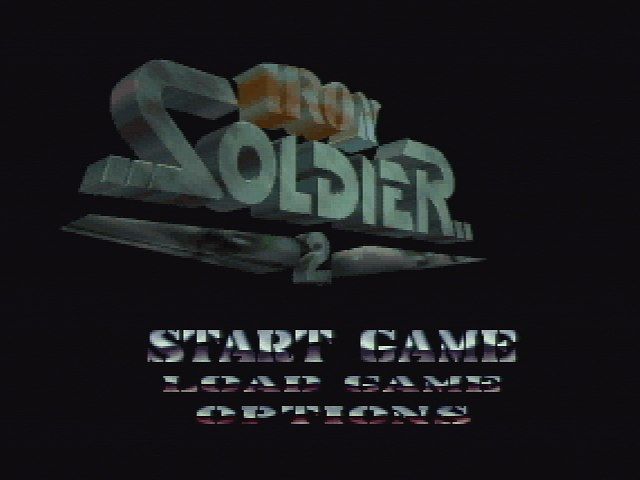 Iron Soldier 2 (Jaguar) screenshot: Title/Menu Screen