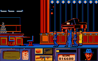 Dick Tracy (DOS) screenshot: and Bad Boy can be arrested for the first time...