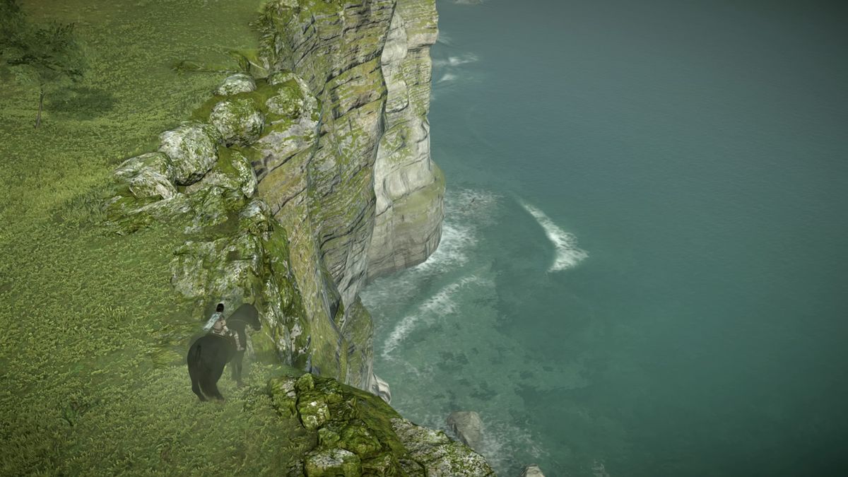 Shadow of the Colossus (PlayStation 4) screenshot: Edge of the world
