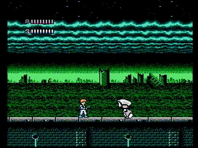 Journey to Silius (NES) screenshot: Starting a new game