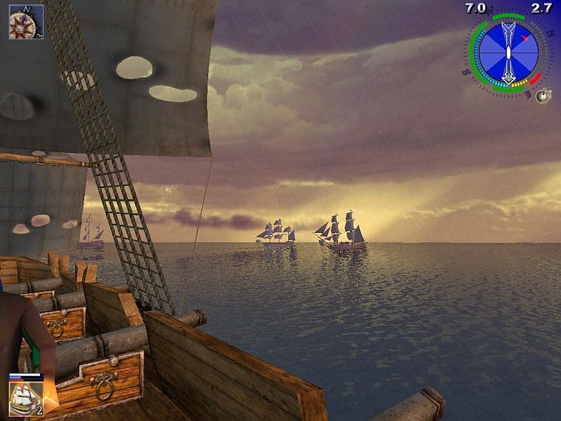 Pirates of the Caribbean (Windows) screenshot: Guess who's gonna taste my cannons!