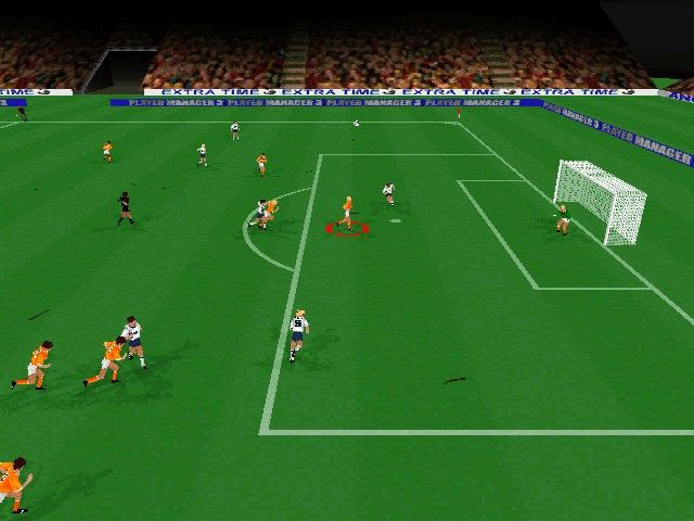 Kick Off 98 (Windows) screenshot: A cross