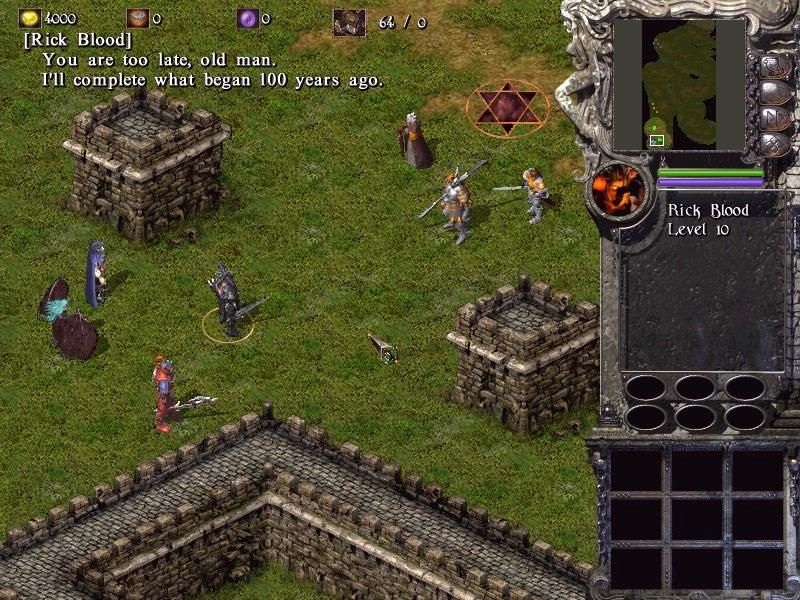 Kingdom Under Fire (Windows) screenshot: in the game
